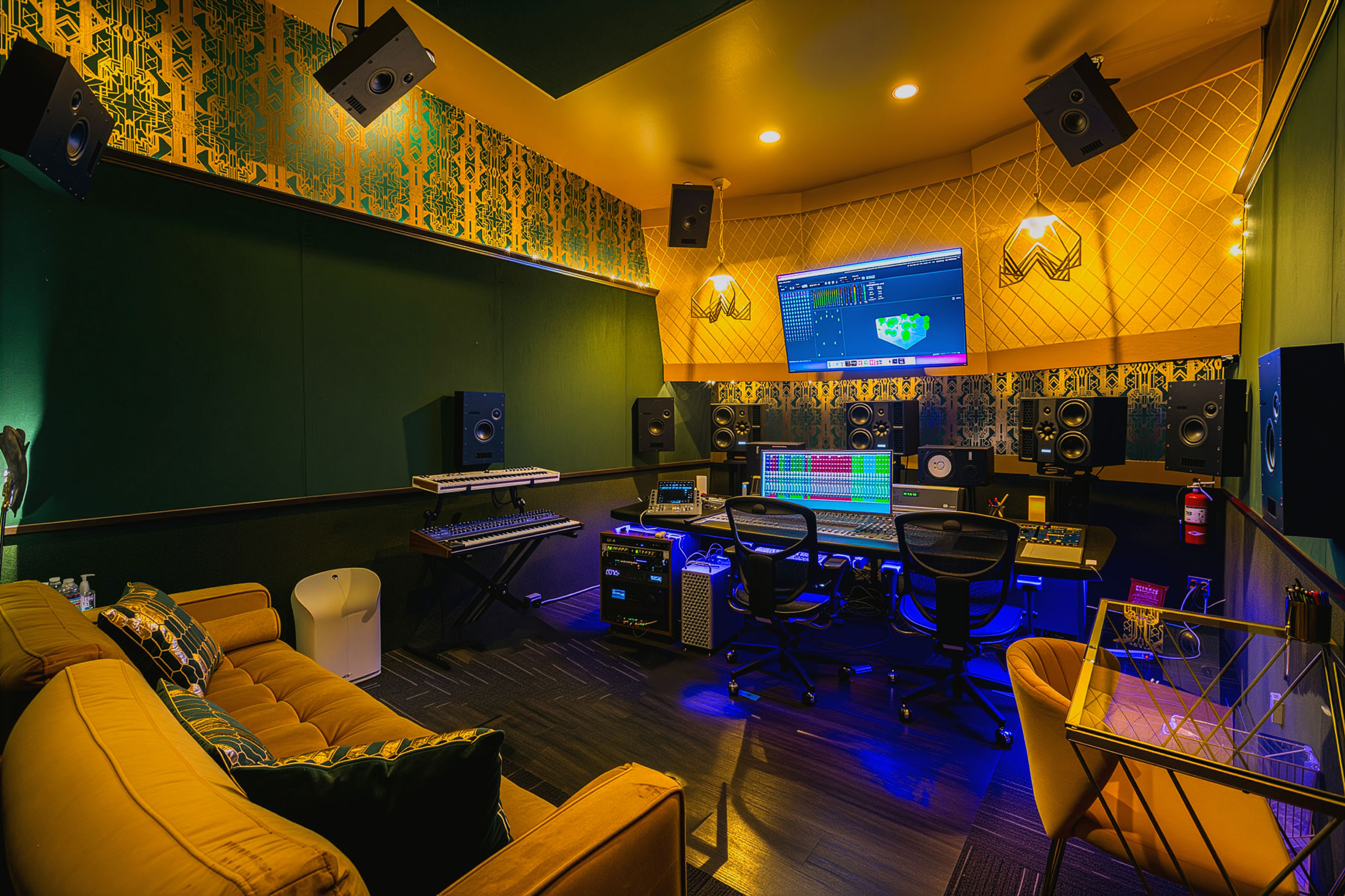Studio B — Dolby Atmos & Mix Suite | Clear Lake Recording Studios